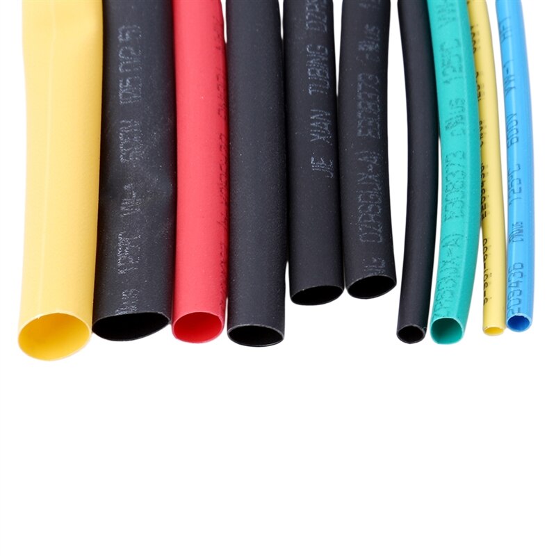 Heat Shrink Tube Kit Insulation Sleeving Termoretractil Polyolefin Shrinking Assorted Heat Shrink Tubing Wire Cable