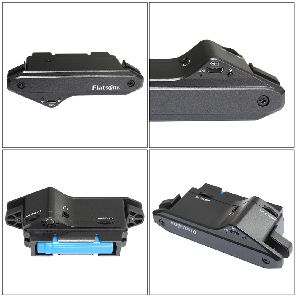 1 Set Acoustic Guitar Pickup Non-opening Inner Recording Guitar Pickup (Black)