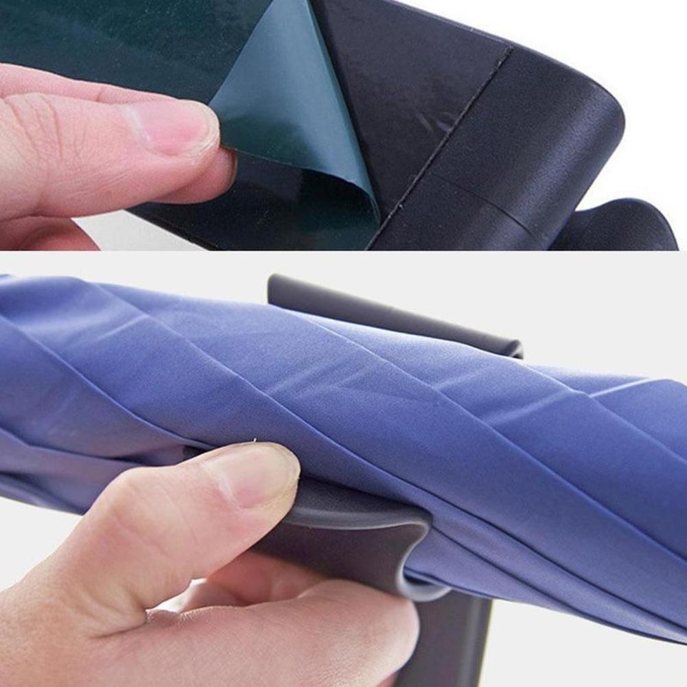 Multifunktion lille krog bøjle rack i bilen auto rack krog opbevaring bil fastgørelse klip sæde multi bøjle paraply holder  h0 t 9