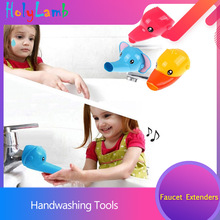 Cartoon Animal Faucet Extension Children&#39;s Guide Sink Hand Handwashing Tools Extension Of The Water Trough Bathroom