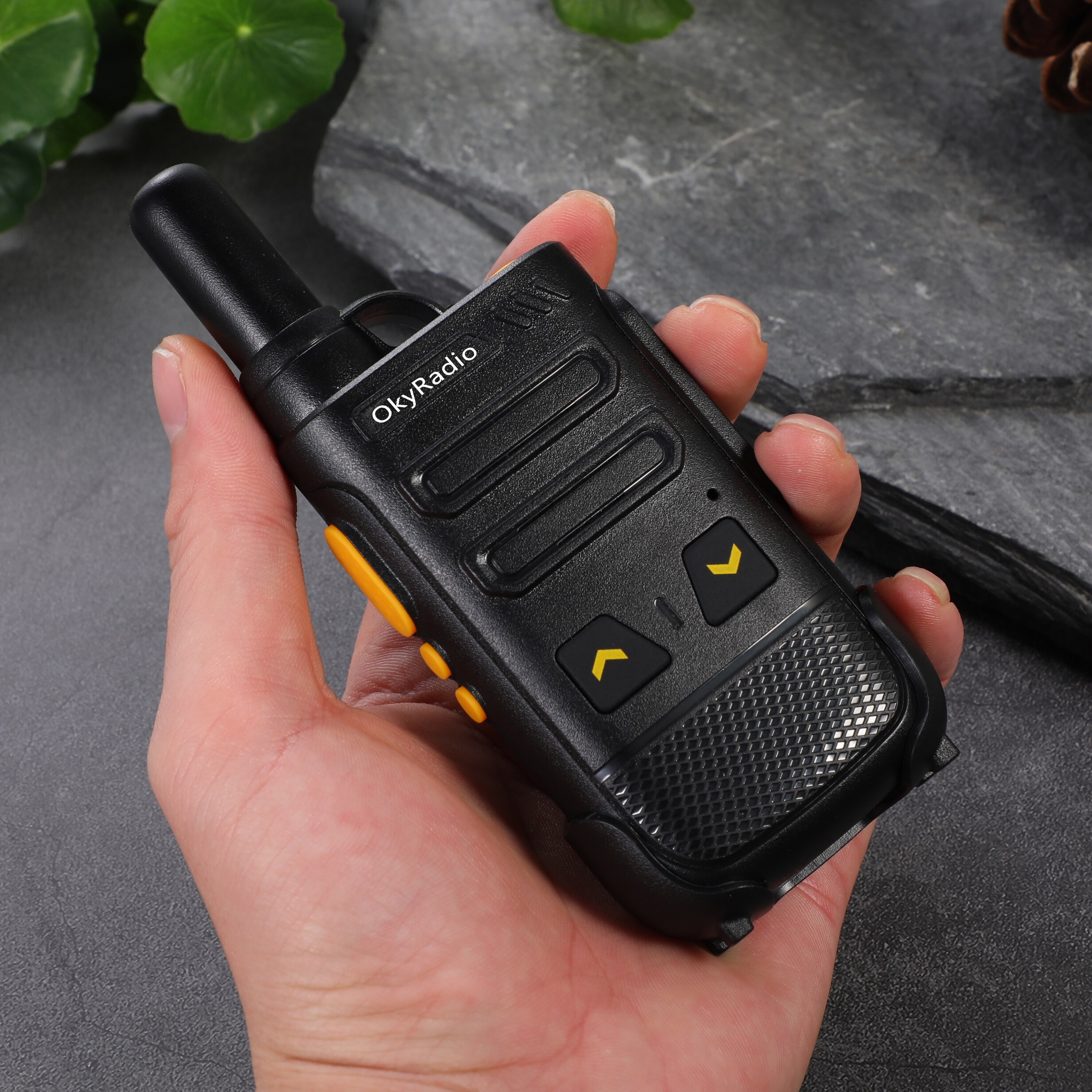 5w Energie 6km Anruf Arbeit Walkie-Talkie 4800mAh Batterie echtzeit Tragbare Wasserdichte Walkie-Talkie Starke Anti