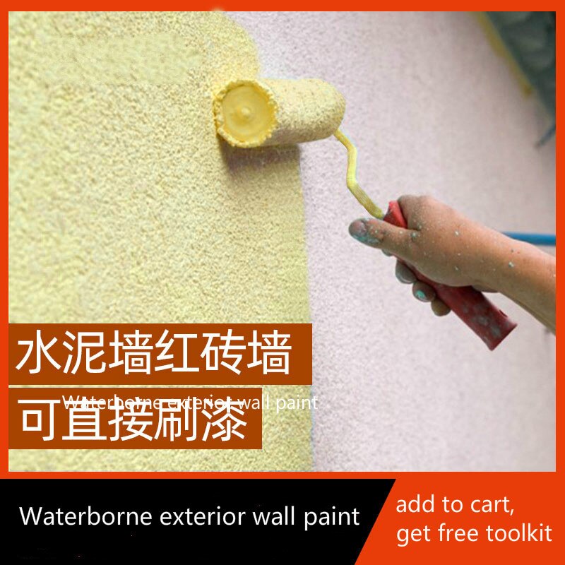 Acryl Buitenmuur Verf Decoratie Latex Verf, Regendicht, Zonnebrandcrème, En Verkleuring Kleur Muur Verf, Milieuvriendelijke