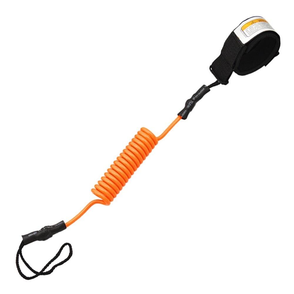 Surfen Veiligheid Hand Touw Boot Veiligheid Peddel Stand Up Paddle Surfen Leash Veiligheid Tpu Hand Touw Voor Surfplank Accessoires: Orange