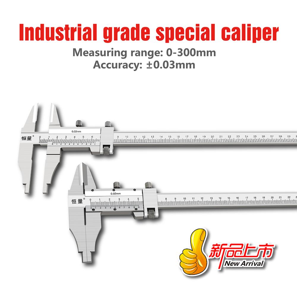 Precision Non-Standard Double External Caliper Vernier Caliper 0-300MM Working Measuring Tool 4CR13 Split Vernier Caliper