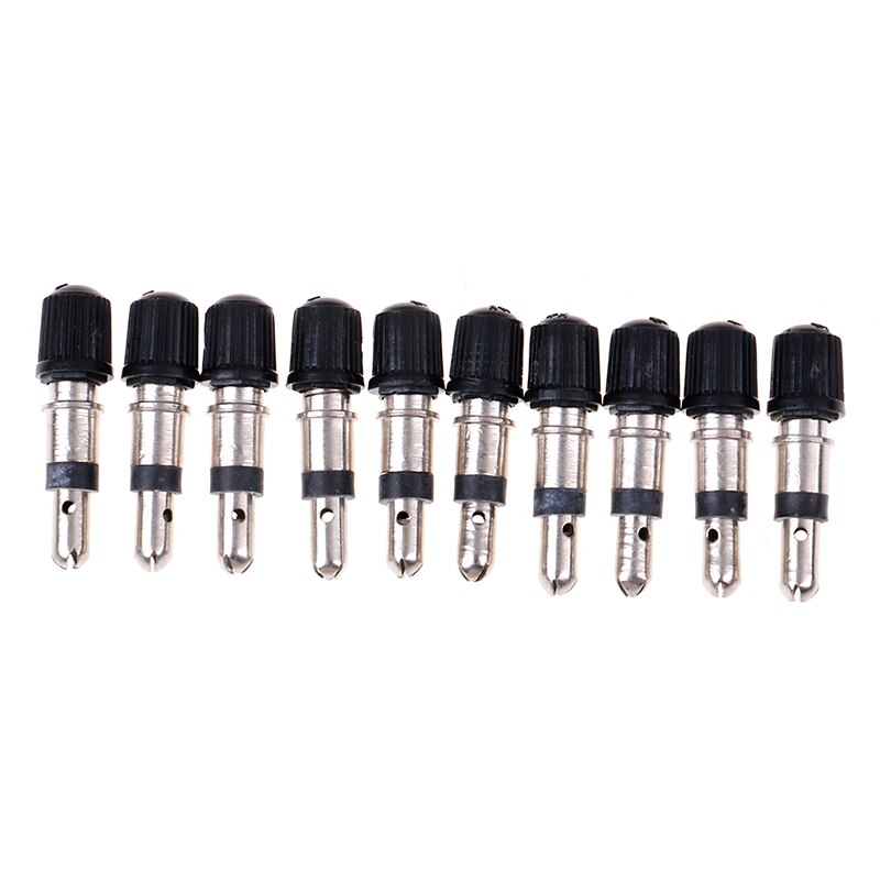 10 Pcs Bicycle Valve Presta Core Removable German Without Tubes Tubeless Copper: Default Title