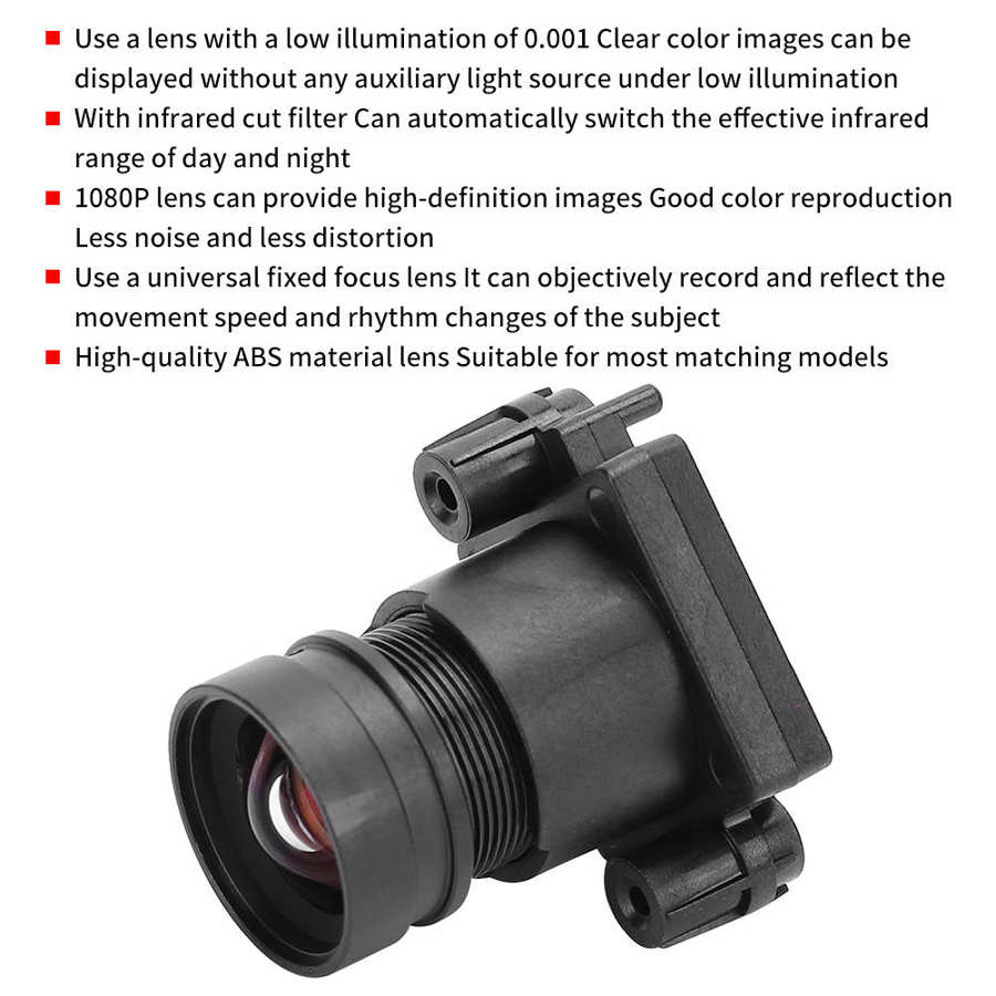 Camera Accessories 2MP IR Lens 2MP Lens Day and Ni... – Vicedeal