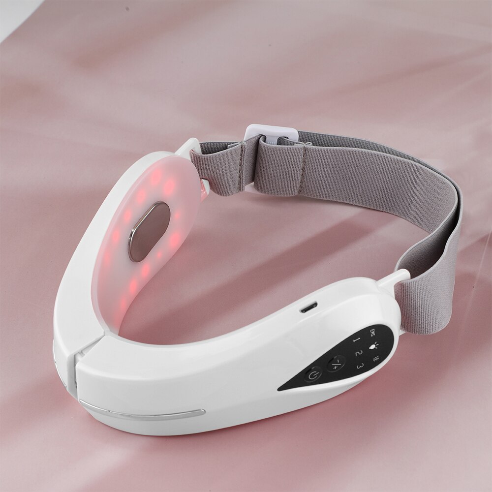 Dispozitive de lifting facial bandaj de masaj pentru îndepărtarea bărbiei duble microcurenți terapie cu led aparate de înfrumusețare mașină de bandă pentru riduri: D