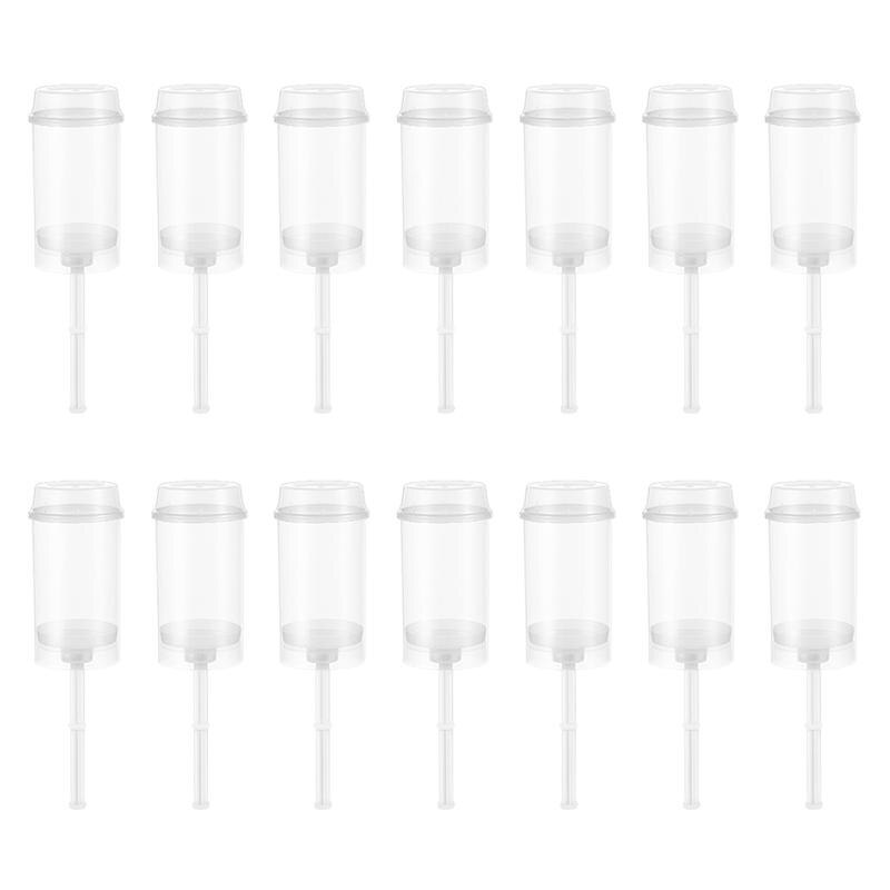 30 stuks ronde push-up cake pop shooter plastic transparante cake houder push pops cake container met deksel voor thuis bakken in de keuken