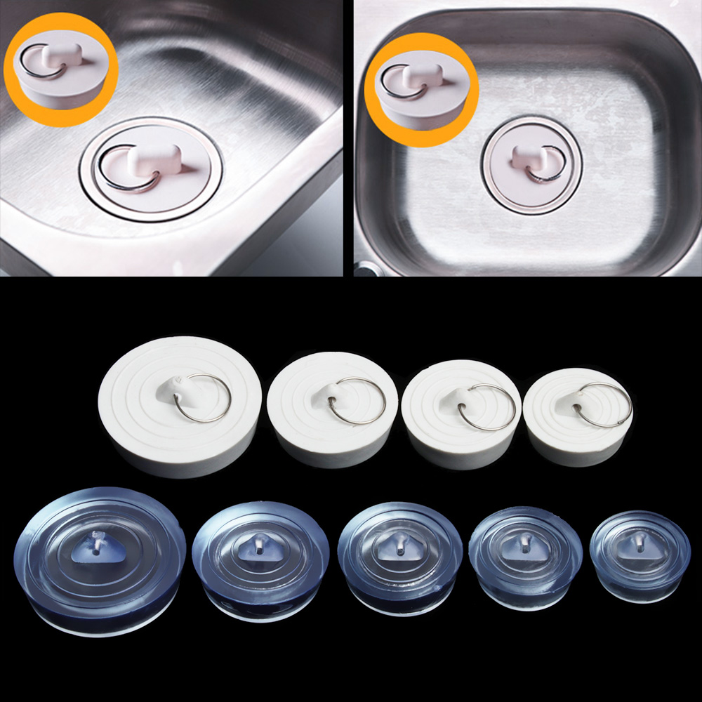 Kitchen Bath Floor Drain Plug Sink Bathtub Drainage Stopper Laundry Leakage-proof Plug Washroom Bathroom Home Supplies