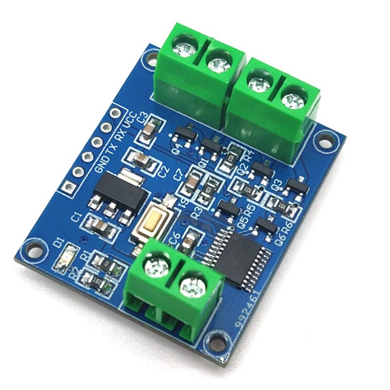 Módulo de atenuación RGB de 3,3-5,0 V, regulador de intensidad de luz LED, modulador PWM programable, controlador para Arduino módulo MOSFET 9600Bps