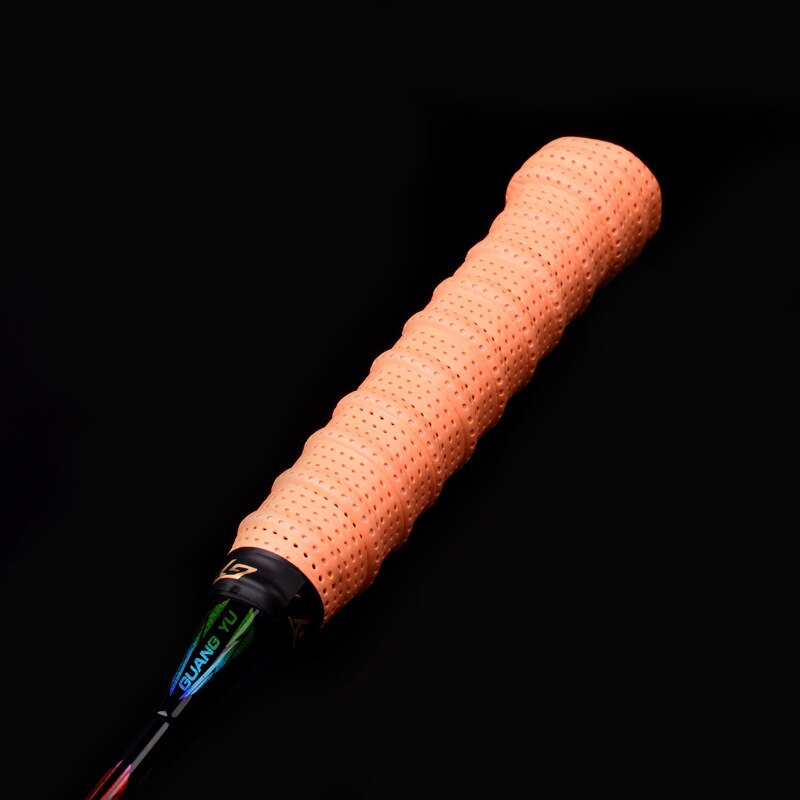 Quille colle à main, poinçonnage respirant antidérapant absorbant la sueur, ceinture, Badminton colle à main, canne à pêche, bande de poignée