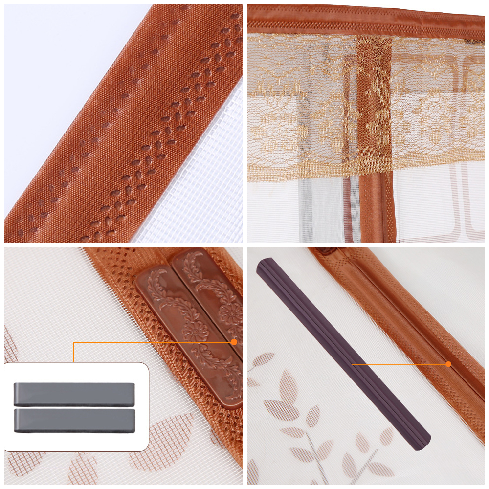 Magnetisch Zacht Gaas Deurgordijn Zomer Anti Mosquito Insect Fly Bug Gordijn Automatisch Sluitende Deur Encryptie Magnetisch Mesh Net