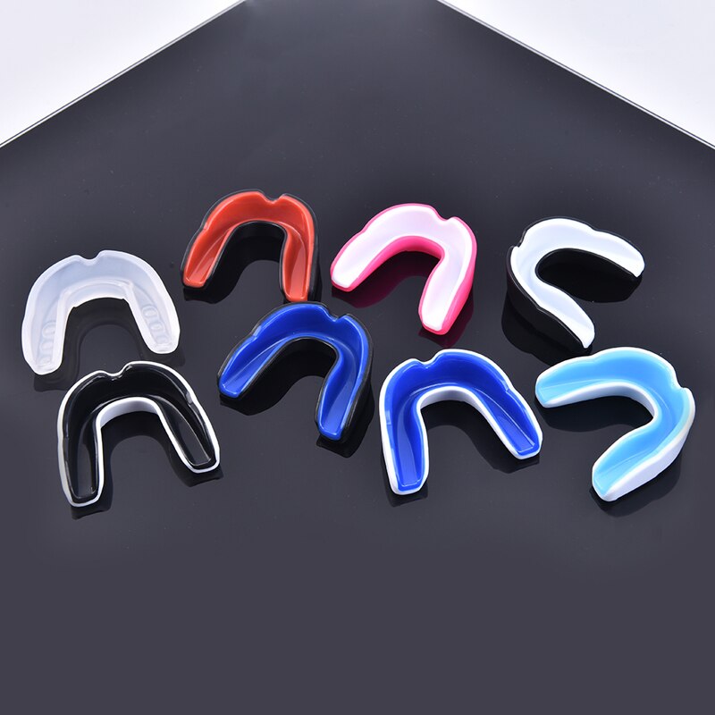 Sport Mouth Guard EVA Teeth Protector Youth Mouthguard Tooth Brace Protection for Basketball Rugby Boxing Karate