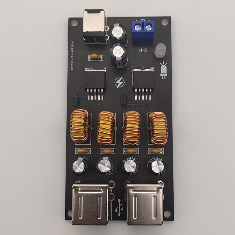 Módulo de carga de USB de 4 vías modificado carga de teléfono móvil DC12V a módulo de carga USB 5V