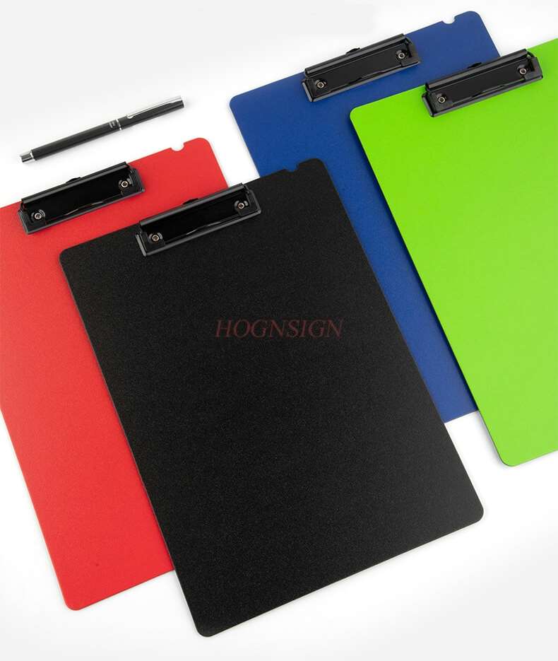 Board clip a4 folder hard board information plywood folder single clip office supplies writing pad clip pad drawing pad pad