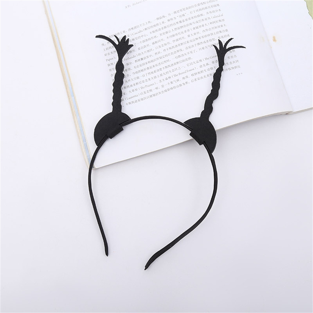 Interesantes trenzas DIY diademas Tiktok divertida diadema para mujeres hombres broma práctica sombrerería de accesorios para el cabello: Lavanda