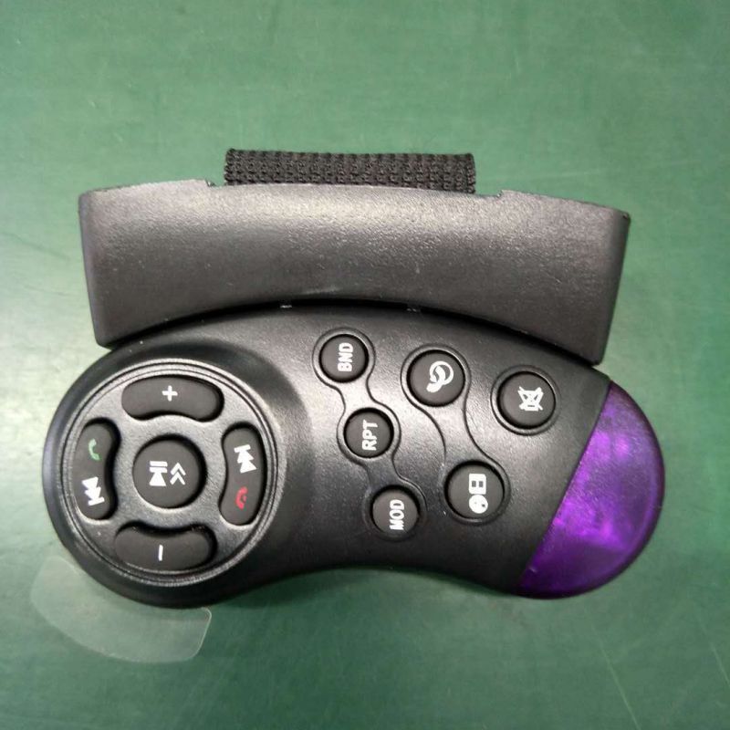7010B 7012B 7018B Universal Steering Wheel Wireless Remote Control Simple Purple Black For Car MP5