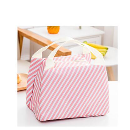 Insulated Oxford Thermal Lunch Bag Kids School Oxford Food Storage Bag Picnic Container Tote Bag Cases 1PCS: A