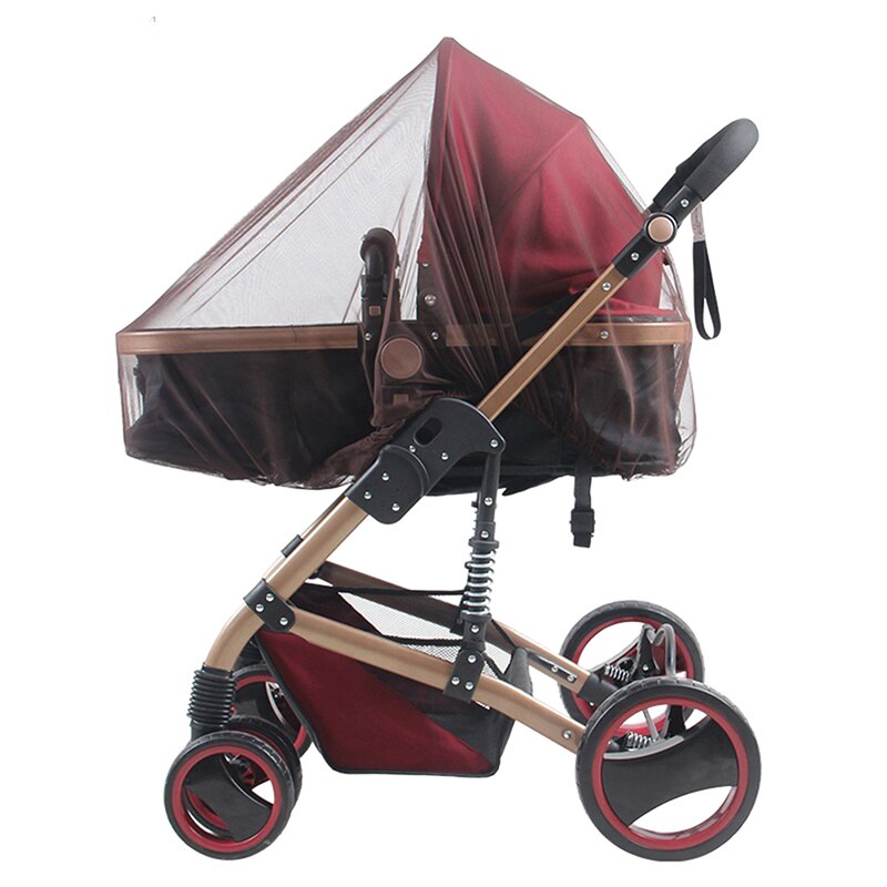 Baby Stroller Pushchair Mosquito Insect Shield Net Mesh Stroller Accessories Cart Mosquito Net Safe Infants Protection