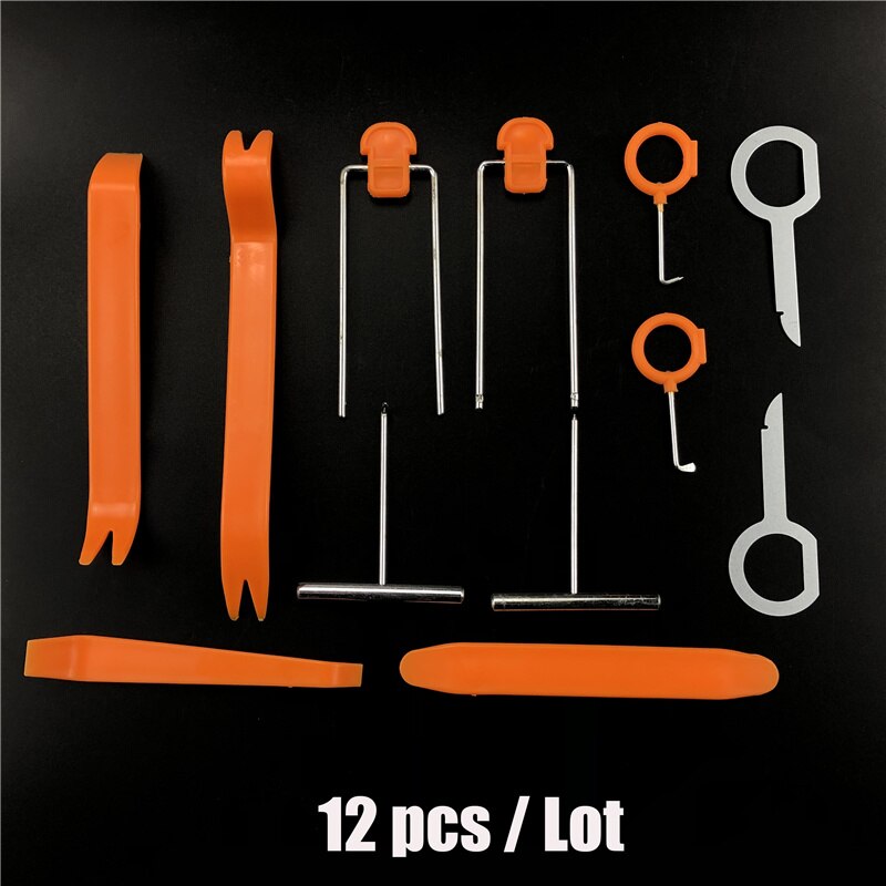 Auto Accessoires Removal Tool Kit Voor Dacia Sandero Stepway Dokker Logan Duster Lodgy: 12pcs NO Retail Box