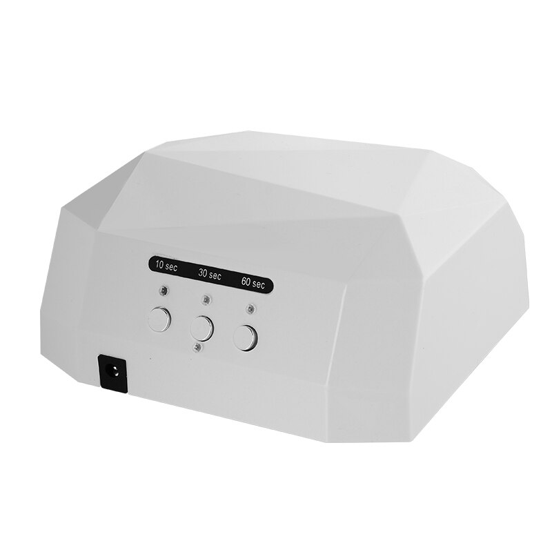 Sun 36W, lámpara de uñas UV y LED mejorada con diamantes para uñas, lámpara de uñas en forma de diamante, curado para esmalte de uñas en Gel UV