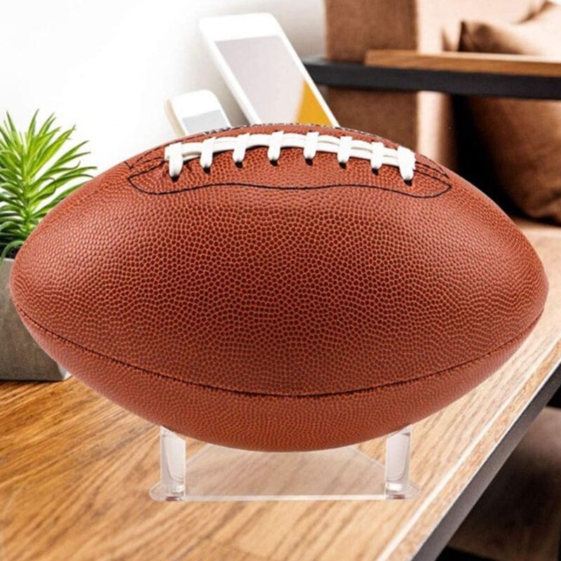 Soporte de acrílico para balones de fútbol, baloncesto, Voleibol o Fútbol, expositor o soporte