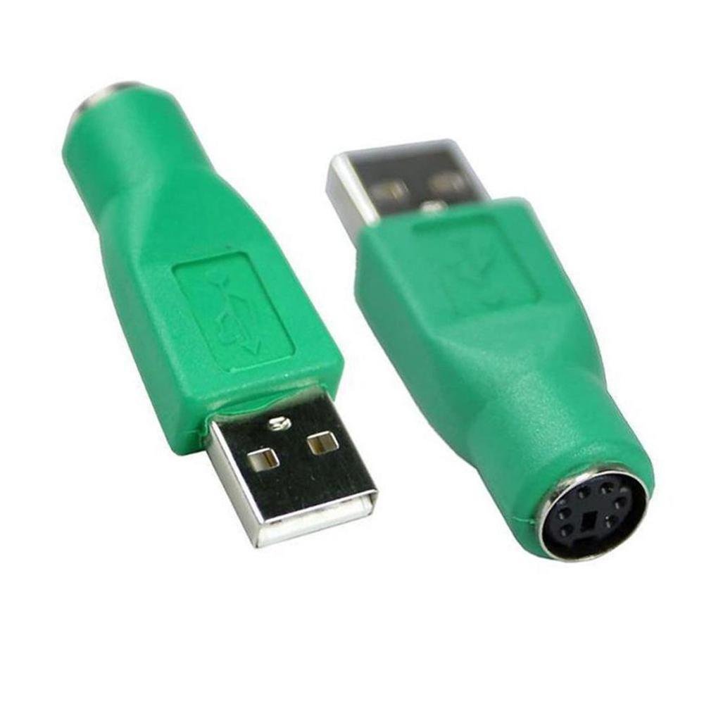 1PCS USB Female to PS2 Mini Din 6 pin Male Adapter Converter keyboard Mouse Mice Futural Digital