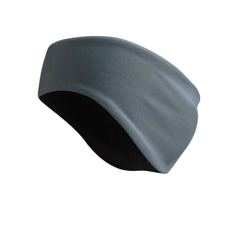 Deportes cubre orejas orejeras diadema Polar lana protección de oído a prueba de viento Otoño Invierno corriendo accesorios al aire libre hombre: GY