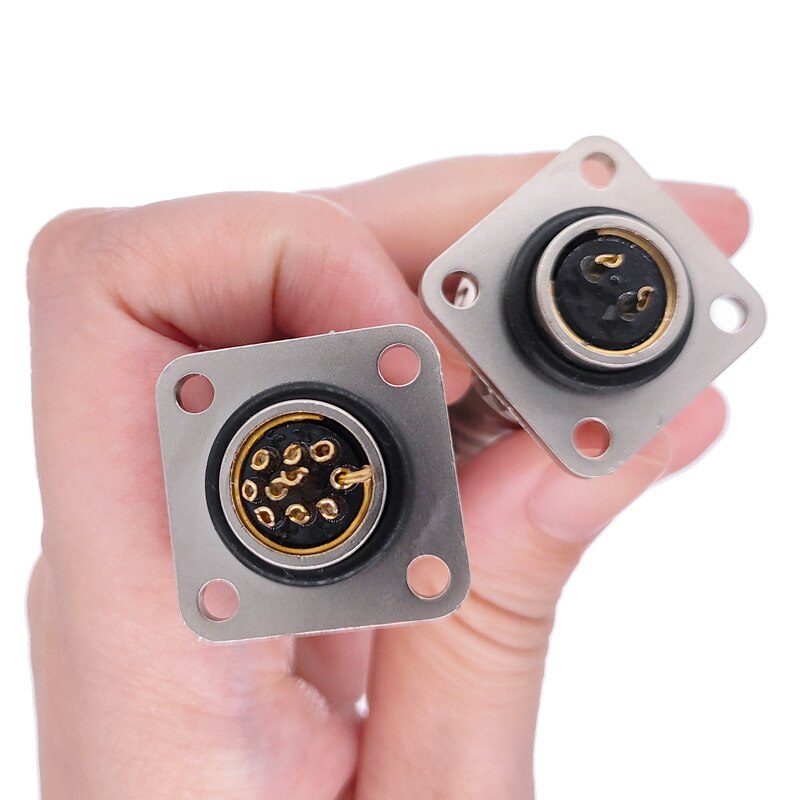 1 Pcs Servo Motor Encoder Connector Plug CM10-SP10S SM2AP 2pin 10 Pins DDK-2 DDK-10