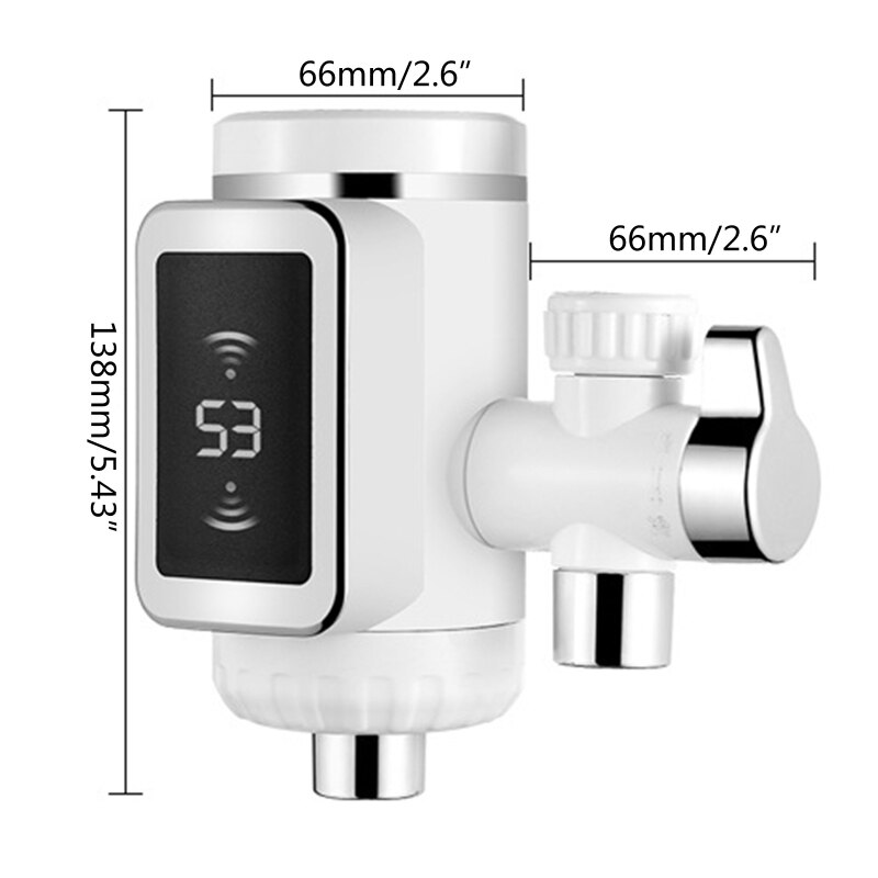 Elektrische Keuken Boiler Tap Instant Water Kraan Kachel Koude Verwarming Kraan Tankless Doorstromers