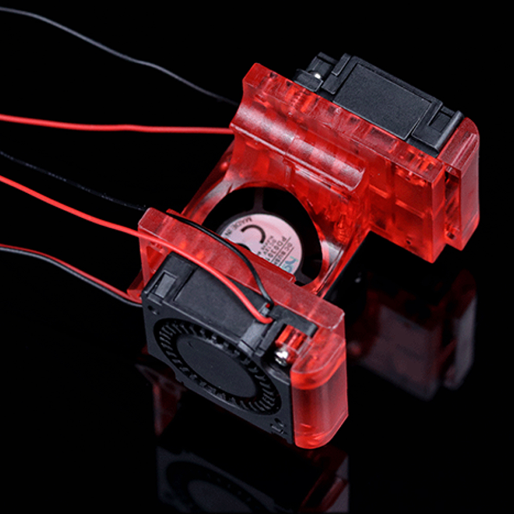 E3D V6 Hotend Upgrade Pack En Vervangende Onderdelen 3D V6 Hotend 12V/24V, 3 Ventilator Gekoeld Hotend Upgrade Kit: V6 24V / Red