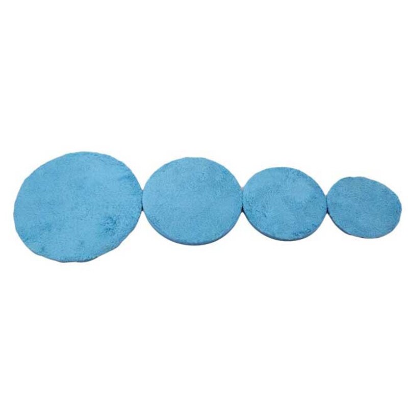Poler selvklæbende skive vinkelsliber poler polering pad flocking sandpapir bakke svamp kit pude voks beskyttende pude