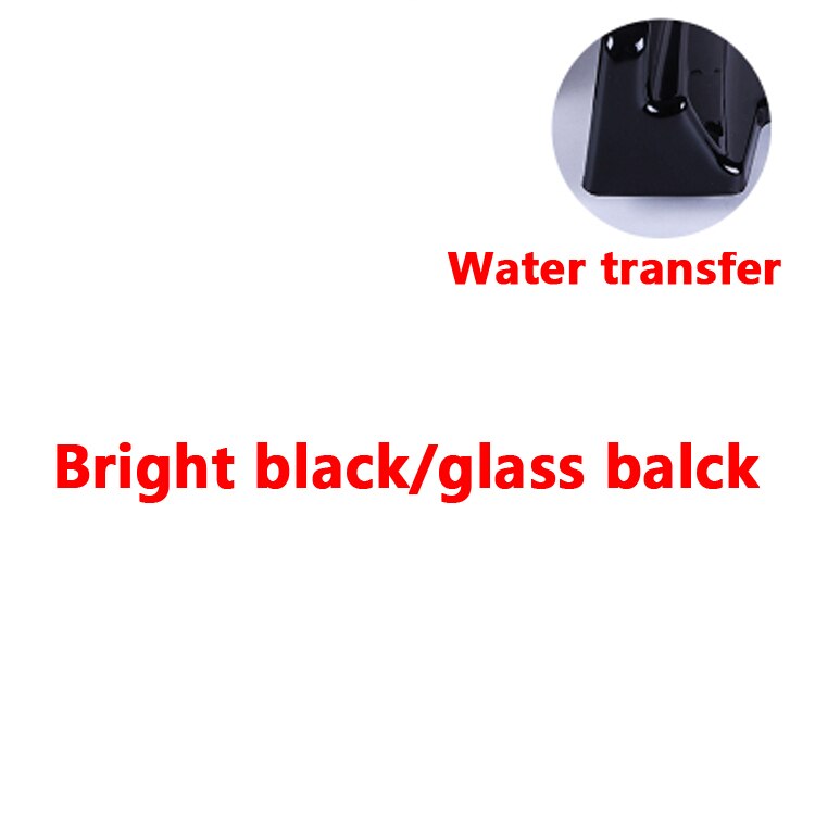 For Morris Garages MG 6 Body kit spoiler For MG6 KD ABS Rear lip rear spoiler front Bumper Diffuser Bumpers Protector: glass balck