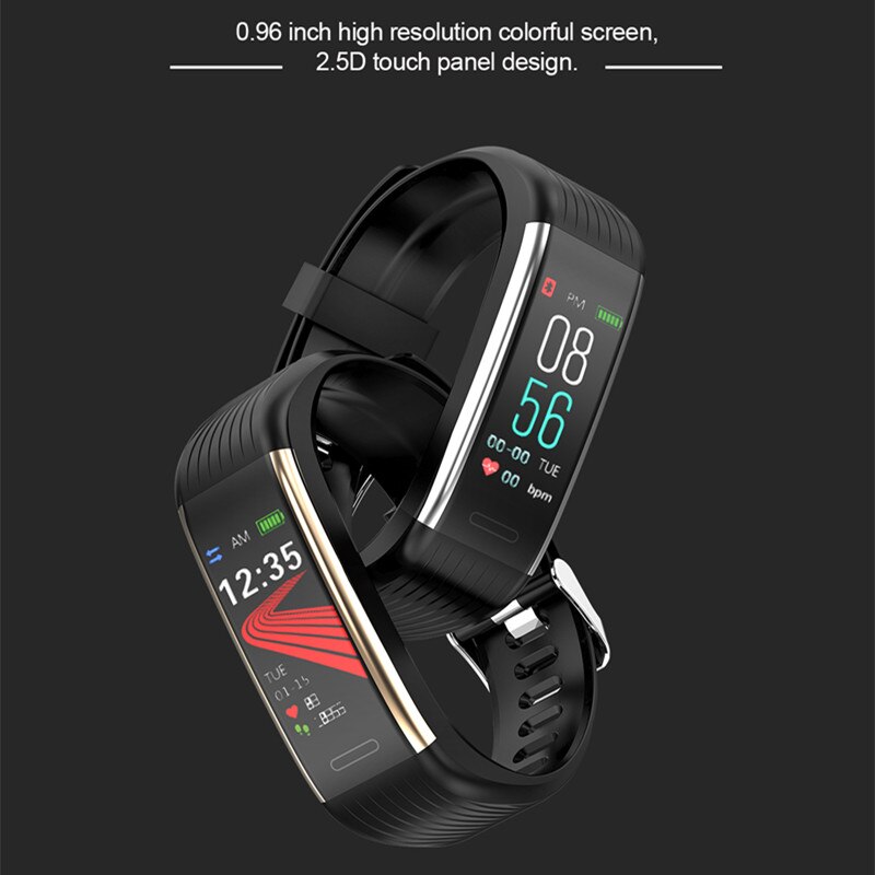 R1 Bluetooth Smart Wristband Band Pedometer Heart Rate Monitor Blood Pressure Fitness Tracker Waterproof Smartband Bracelet