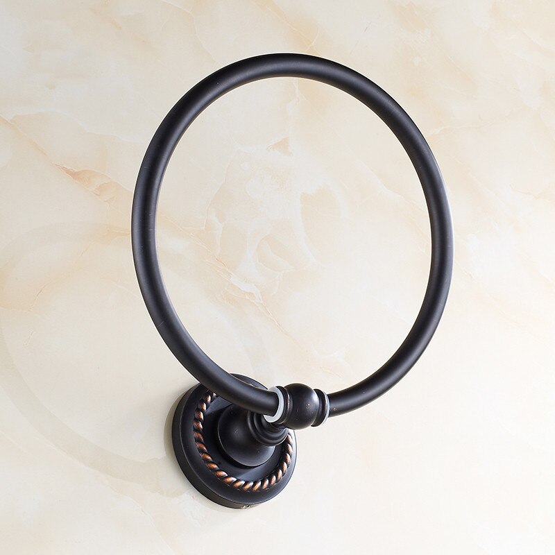 Pierścienie ręcznikowe antyczny mosiądz uchwyt montowany na ścianie uchwyt na ręczniki półka robić wanny wieszaki na ręczniki przechowywanie akcesoria łazienkowe wieszak na ręczniki HJ-1307