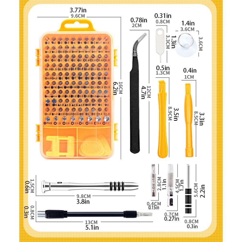 Screwdriver Set Magnetic Screwdriver Bit Torx Multi Mobile Phone Repair Tools Kit Electronic Device Hand Tool