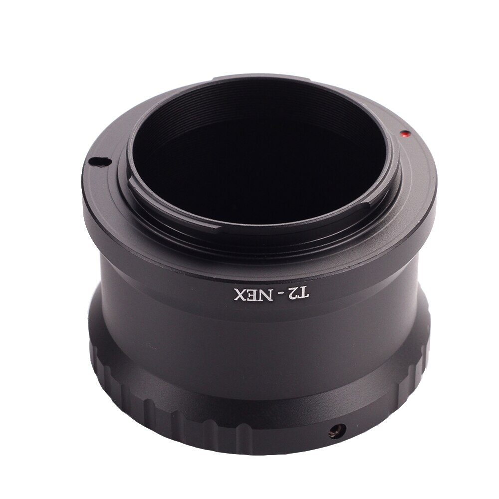 T2-NEX Tele Spiegel Lens Adapter Ring Voor Sony Nex E-Mount Camera &#39;S Te Bevestigen T2/T Mount Lens