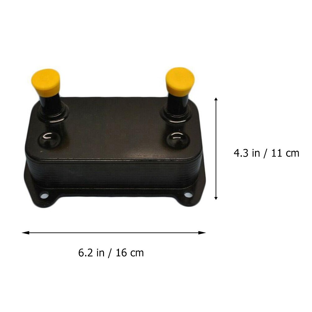 1Pc boîte de vitesses moteur huile radiateur eau bateau raccords refroidisseur d'huile Compatible pour Bombardier 260 300 bateau à moteur (couleur aléatoire)
