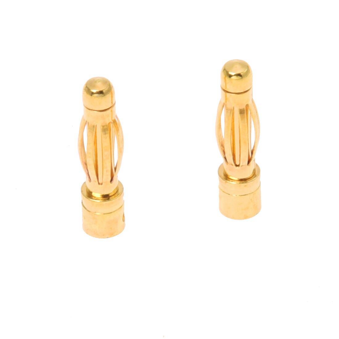 20pcs RC Model Battery Male Banana Bullet Connector Plug 4mm