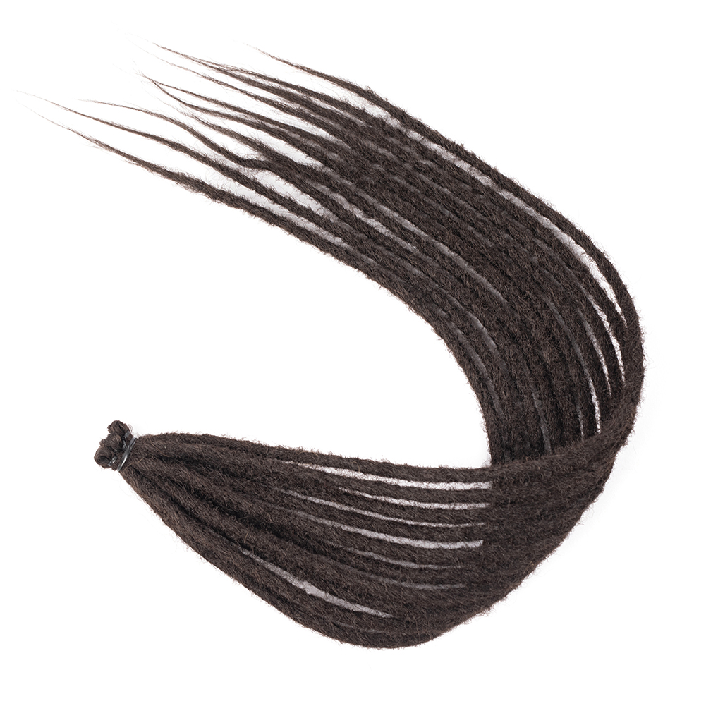 Synthetic Dreadlock Extensions 10 Root/pack Hippie Single Ended Dreads Ombre Loc Extensions 24 Inch Reggae Style Crochet Hair: 4/27HL