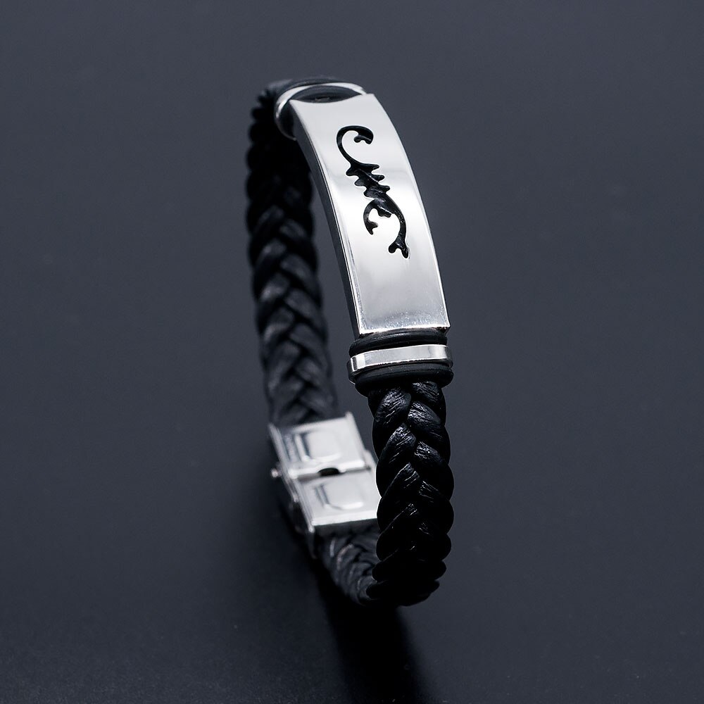 Scorpion Rvs Rubber Armband Mannen Aaaaa Mannen Sieraden Armbanden Sieraden Armbanden Voor Mannelijke: Default Title