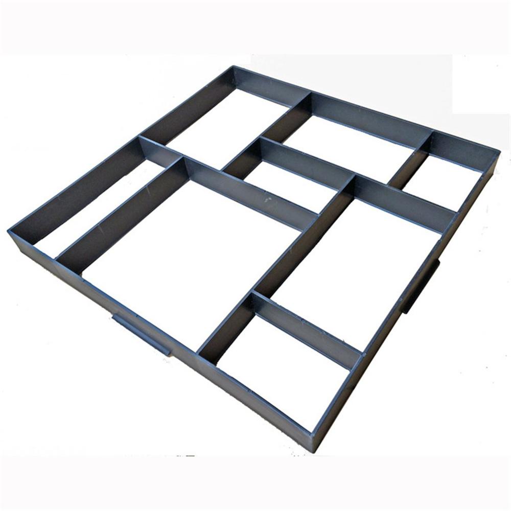 Garden Path Maker Mold Plastic DIY Path Maker Mold Reusable Concrete Mold Pavement Decoration Garden Stepping Stones Paving Mold: Model-3