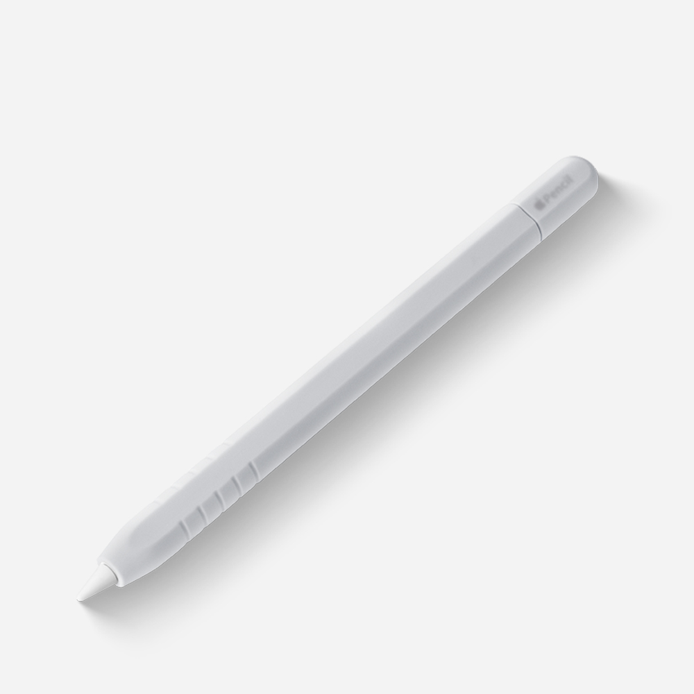 Silikonetui til eple blyant 3, usb-c-etui, ensfarget deksel, pennveske, sklisikkert beskyttelsesetui til ipad penn blyant 3
