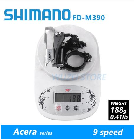 Shimano, Alivio cambio 21/24/27, RD-M430 de terciopelo RD-M360 RD-M370/7/8/9, bicicleta de montaña frente a RD-M390, cambio: FD-M390