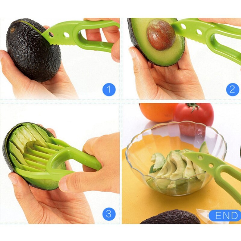 Avocado Slicer Pulp Separator multifunctionele Avocado Cutter Huishoudelijke Avocado Speciale Tool Keuken Fruit Gadgets