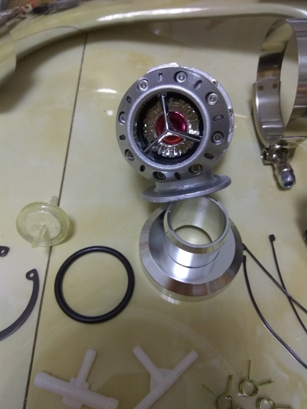 .K.S SQV 4 Super Sequential Blow off valve Universal black silver