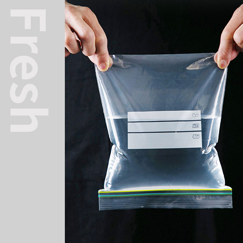 15-30PCS Silicone Food Storage Bag Reusable Fresh-keeping Bag Fruit And Vegetable Sealed Freezer Bag Leakproof Food Ziplock Bag
