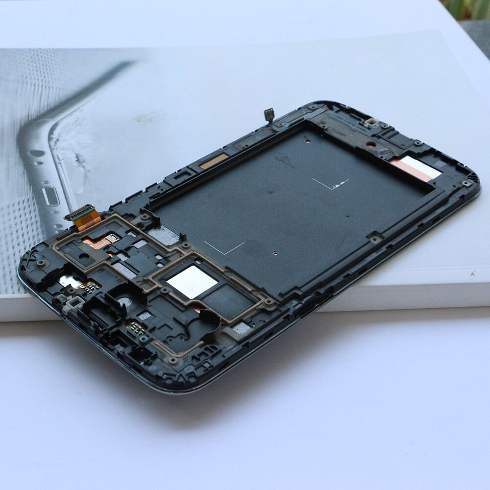 Pour Samsung Galaxy Mega 6.3 i9200 i9205 écran tactile panneau numériseur + écran LCD moniteur panneau Module assemblage + outils gratuits