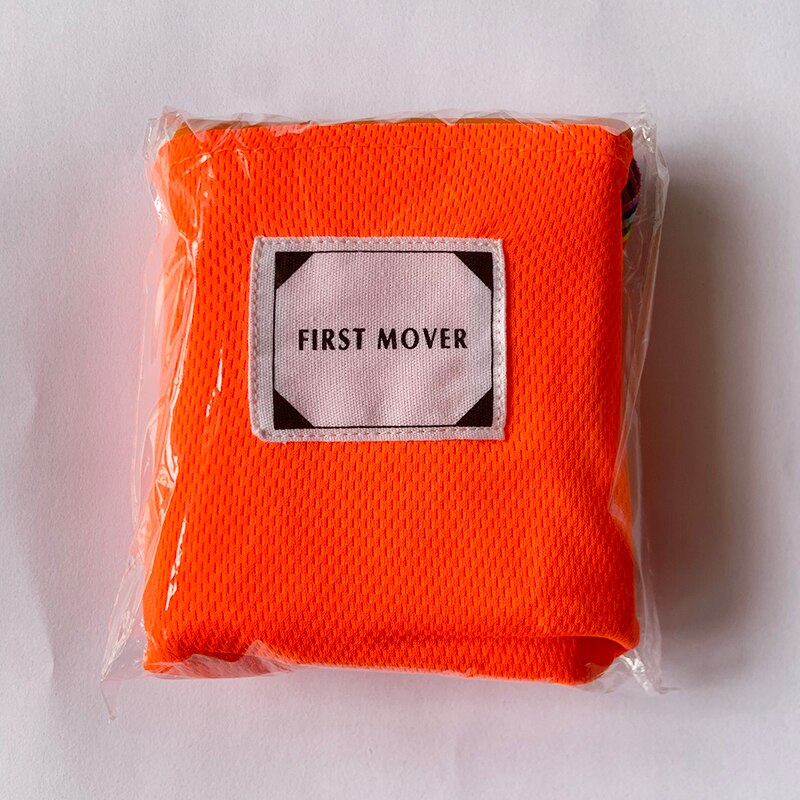 150*180cm Portable Pocket Camping Mat Folding Camping Mattress Baby Climb Outdoor Ultra-thin Waterproof Beach Picnic Blanket: Orange / 110 x 145cm