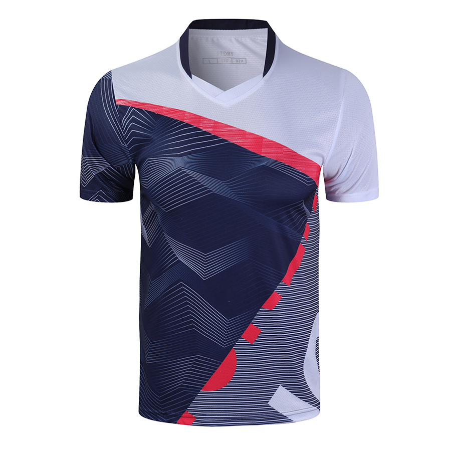 Men sport badminton shirts Running t shirts Women Gym fitness t shirts ,Table Tennis shirts Quick-Dry sports shirts